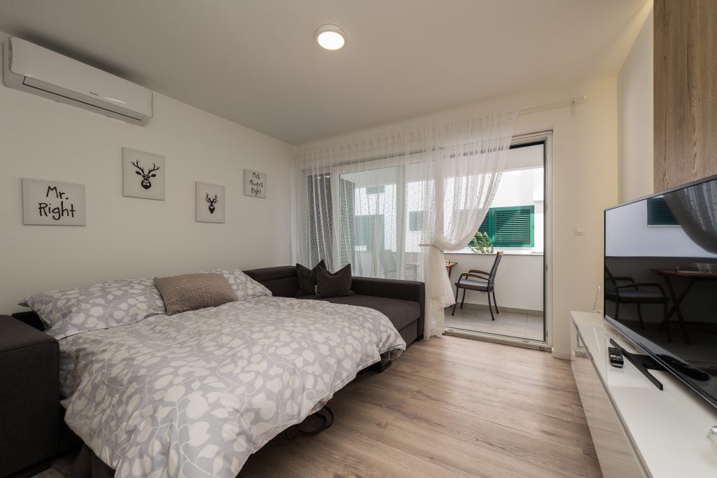 Pašman Apartmani Bella Luce dnevna soba prizemlje